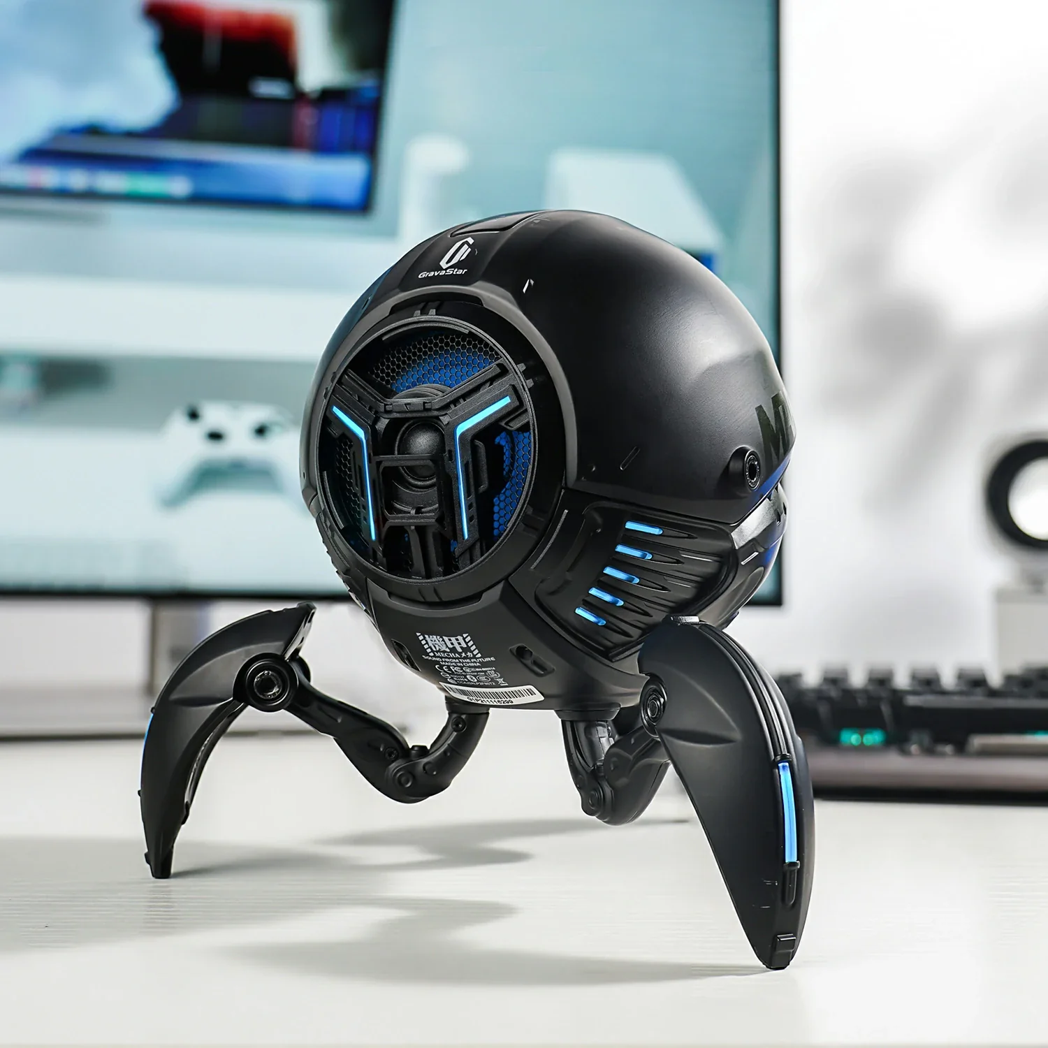 GravaStar Mars Pro Gaming-Lautsprecher Set-Schwarz - Image 5