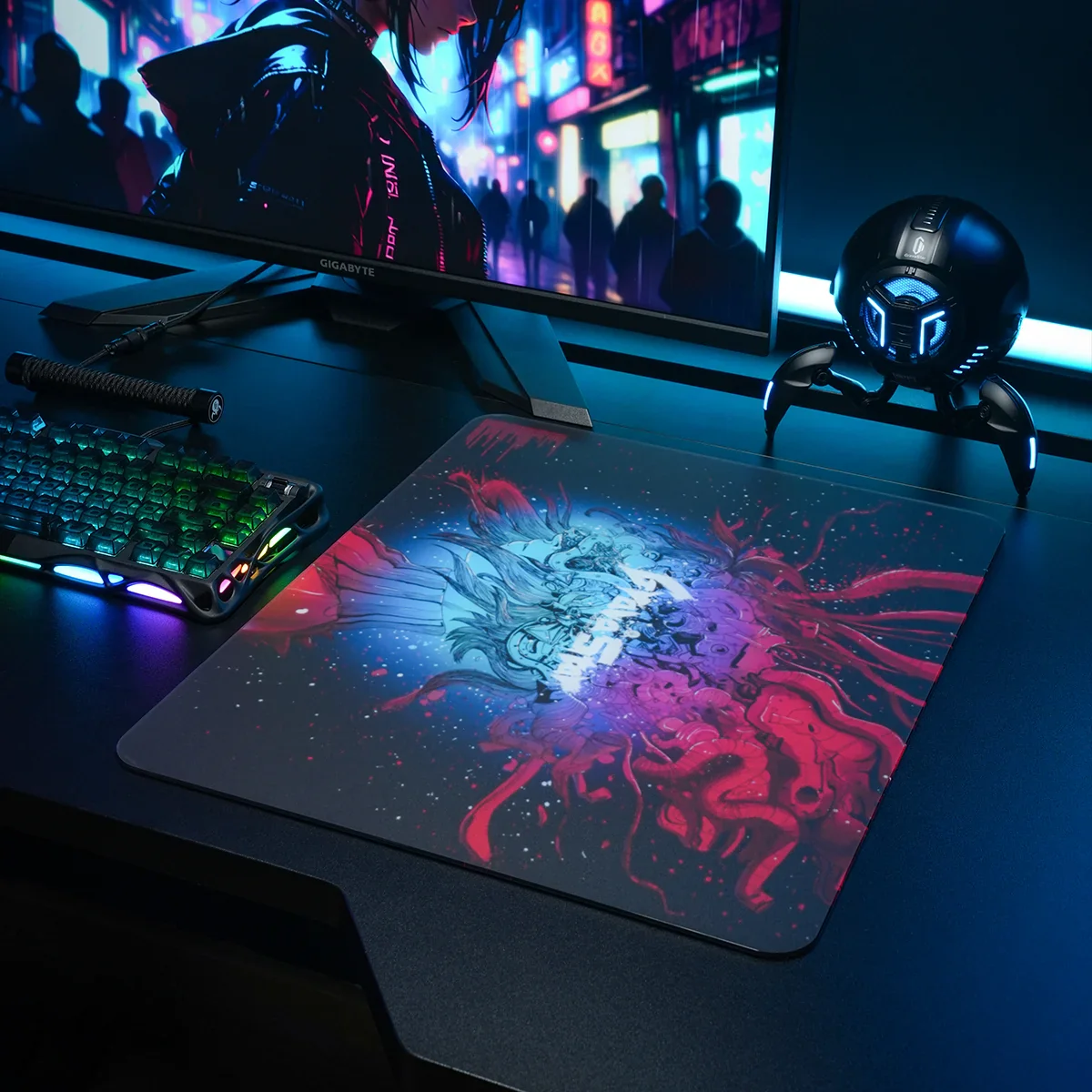 GravaStar Mauspad – Gehärtetes Glas - Image 3