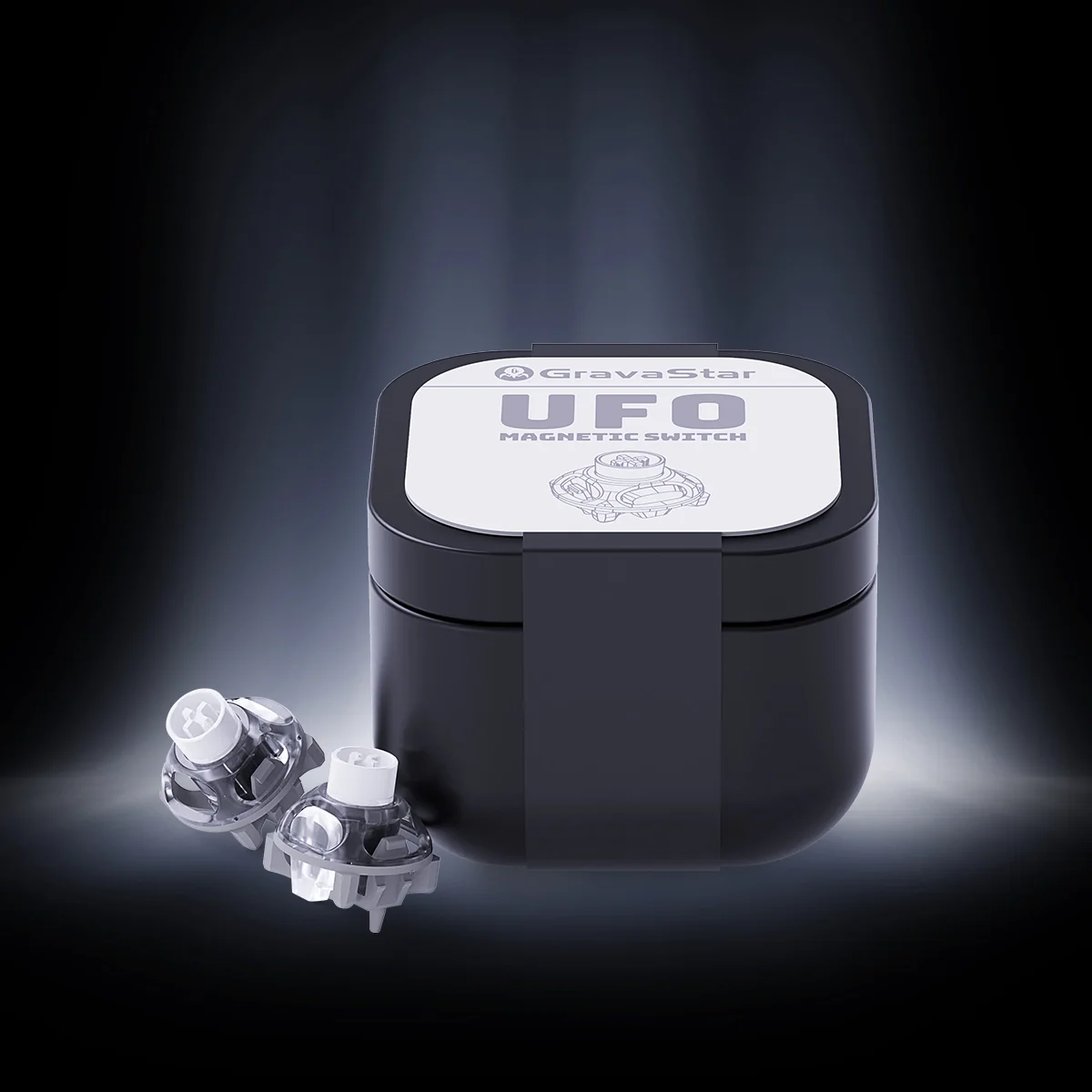 GravaStar UFO Magnetschalter – Hall-Effekt Gaming-Switches für V-Serie-Lila/Silber - Image 13