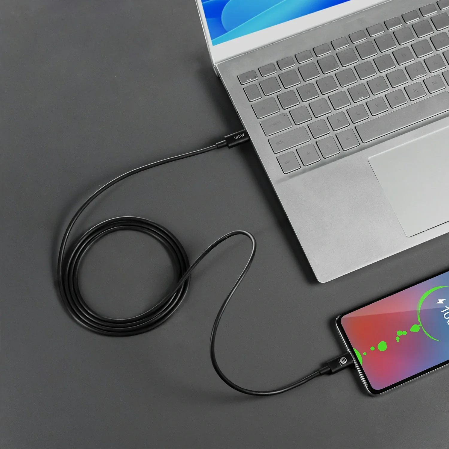 GravaStar USB-C-Schnellladekabel 100W (1,5m) - Image 4
