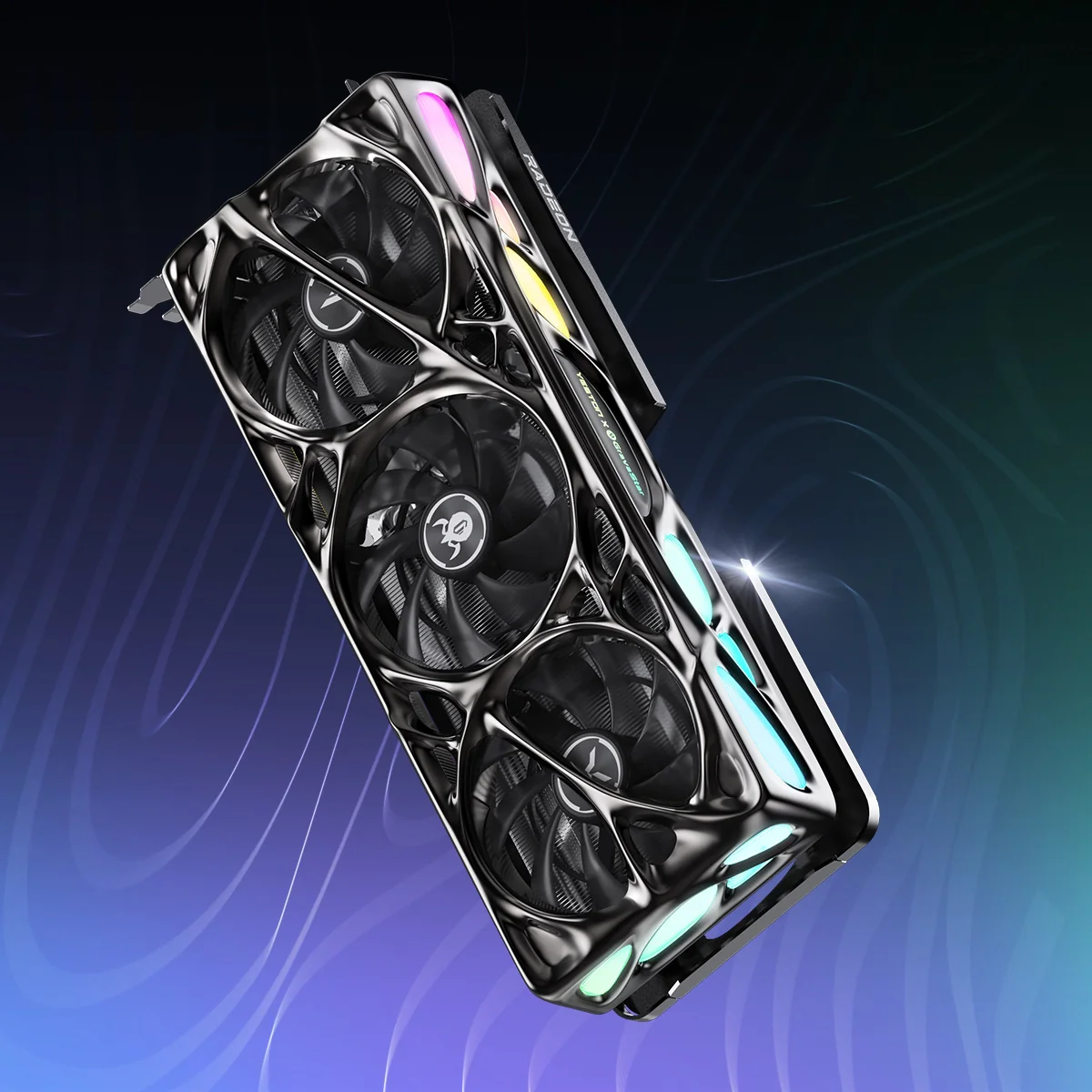 Yeston x GravaStar AMD RADEON RX 9070 XT 16G GDDR6 Mercury Nova OC - Image 2